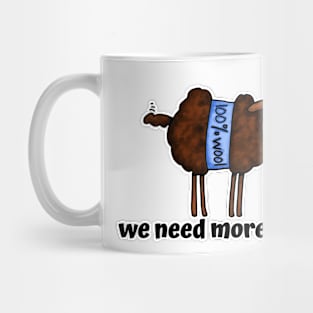 We Need More Yarn! (Dark Sheep) Mug